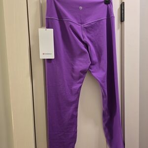 lululemon athletica Womens Vibrant Purple Leggings